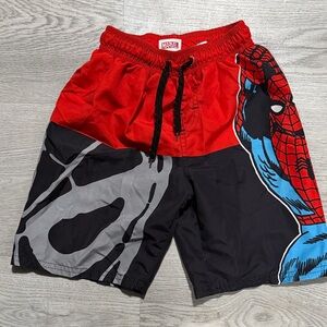Marvel Spider-Man Red and Black Kids' Shorts